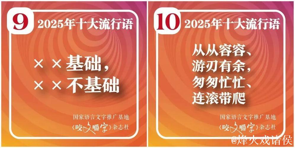 2025年度十大流行语公布，宿迁市民热议！